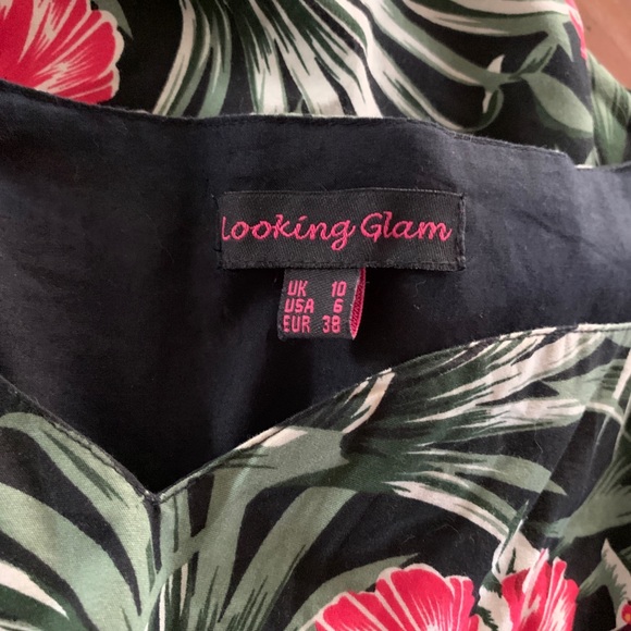 Looking Glam tropical swing dress - Picture 3 of 5